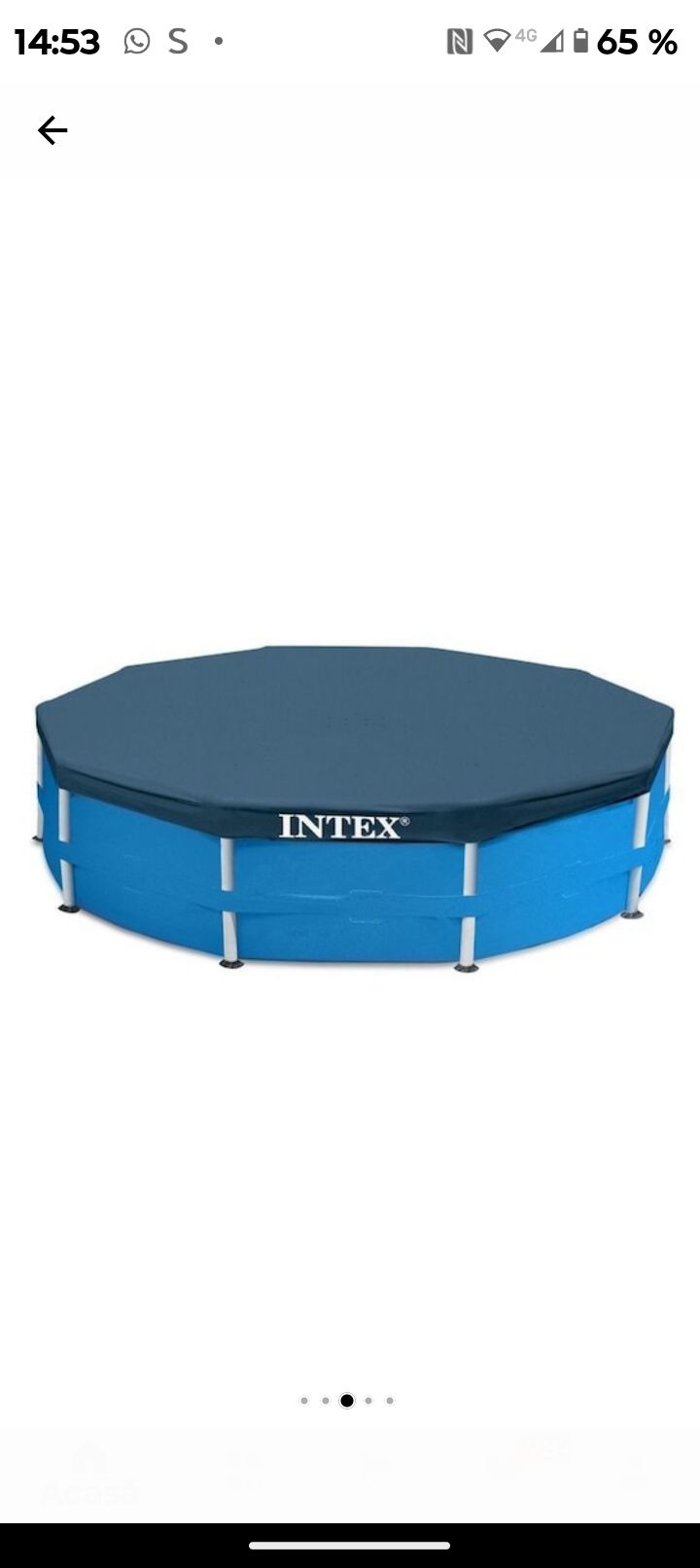 Vând piscina INTEX 305x76