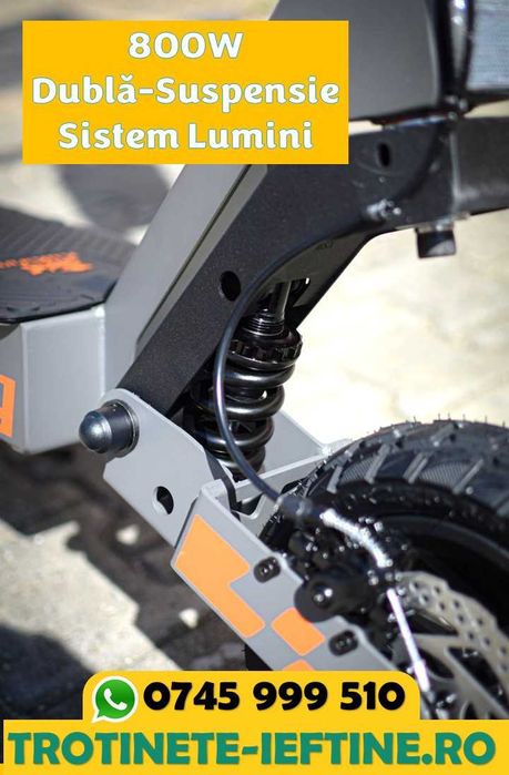 Trotineta Electrica KuKirin G2, Roti 10 inch, Suspensie Dubla