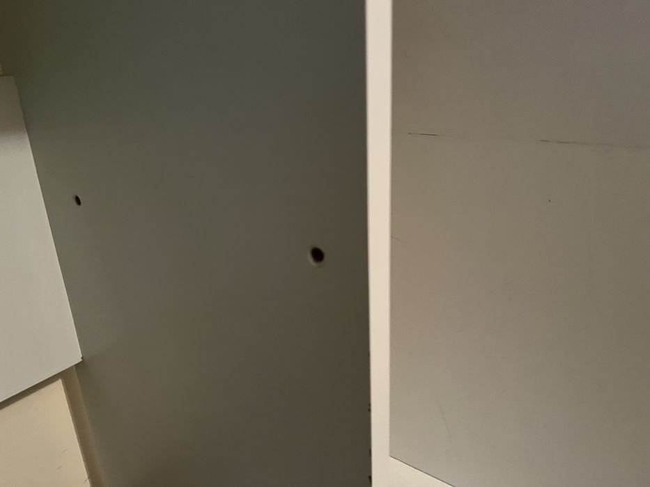 Masa birou verde-alb