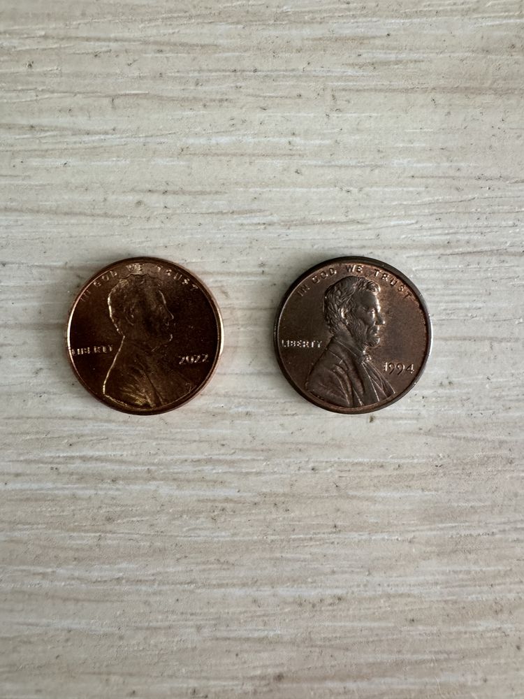 Продам монету один цент сша