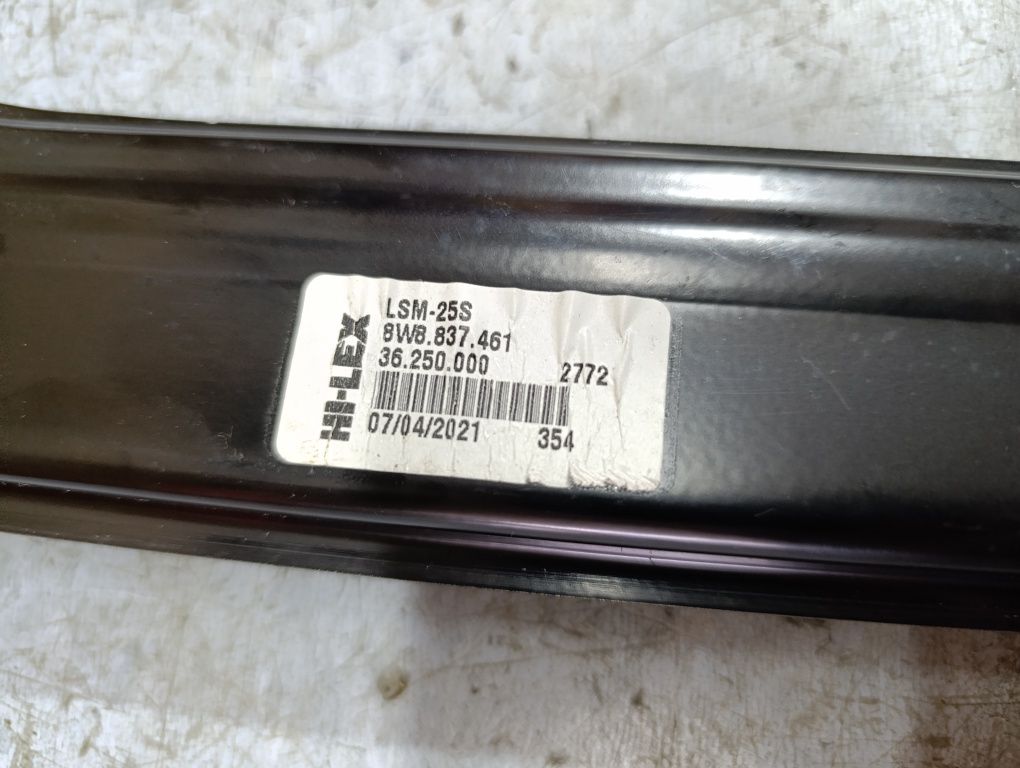 8W8837461 Audi A5 F5 RS5 sedan coupe cabrio macara geam 8W6837461B