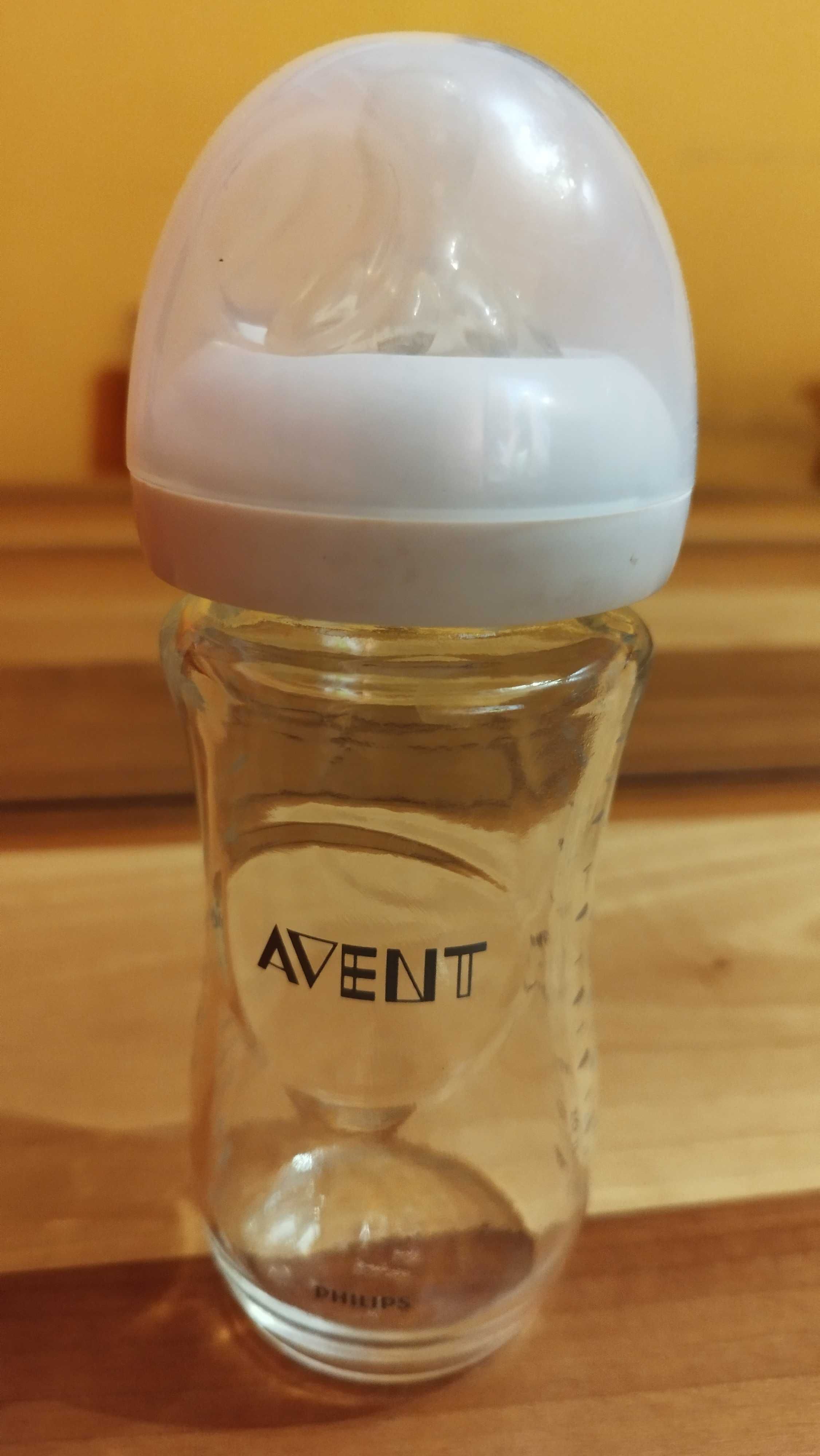 Стъклено шише за бебе AVENT