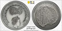 Печатът на цар Симеон Велики 2 долара 2017 Ниуе - PCGS SP70