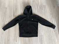 Polo ralph lauren zip-up hoodie black/white