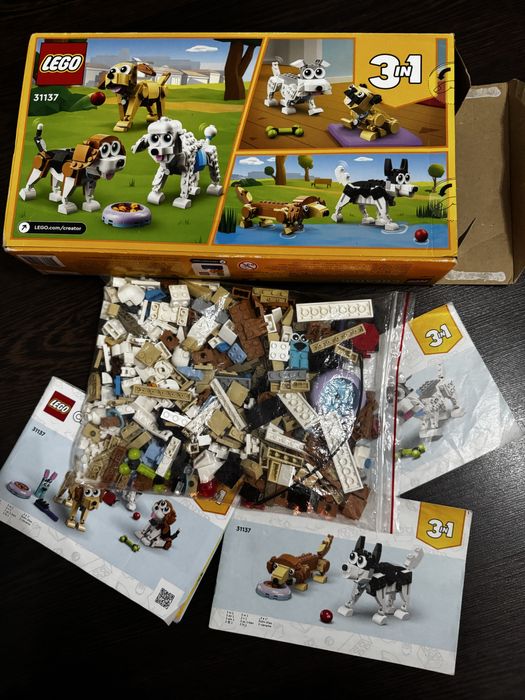 LEGO Creator 3în1 caini adorabili