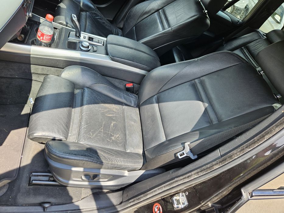 Interior recaro piele neagra incalzit bmw x5 e70