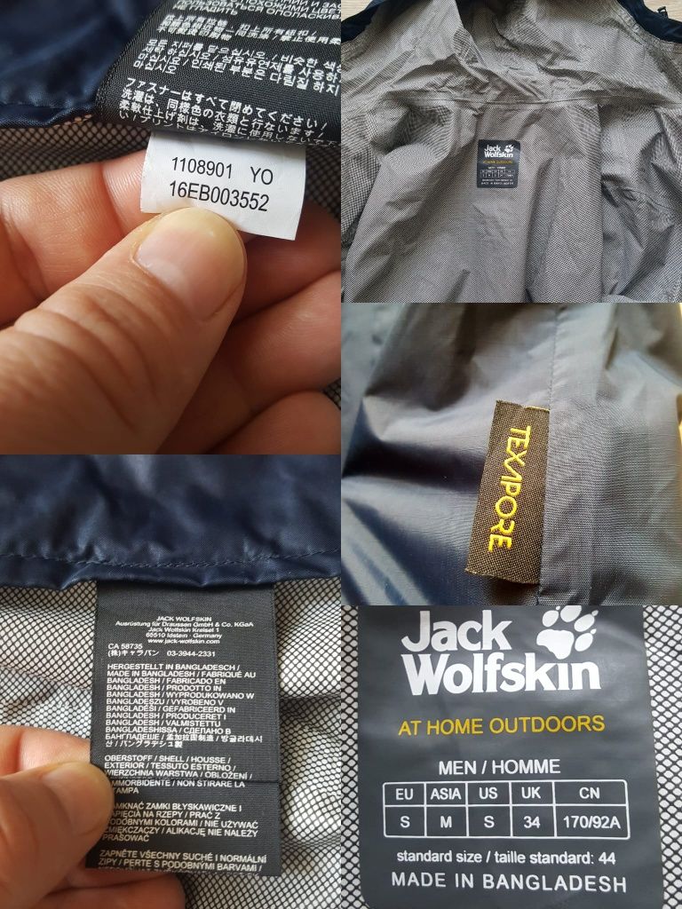 Jacheta drumeție bărbați Jack Wolfskin S