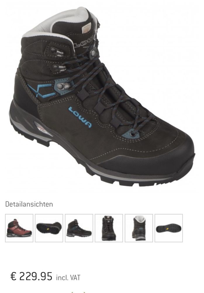 Ghete Lowa alpinism Trreking Gore Tex 220460 marime 41 1/2