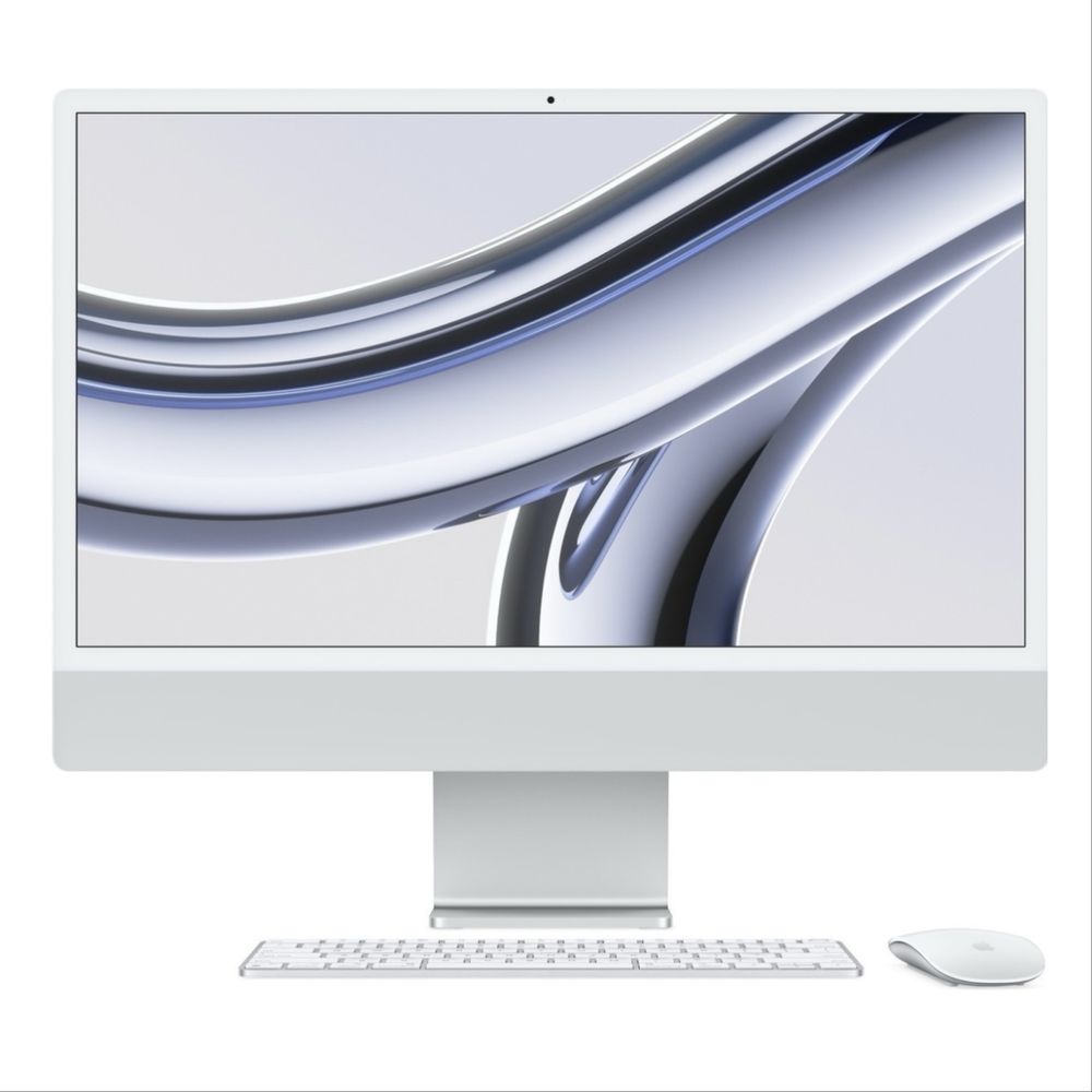 Продам моноблок Apple iMac 24 MQR93RU/A серебристый