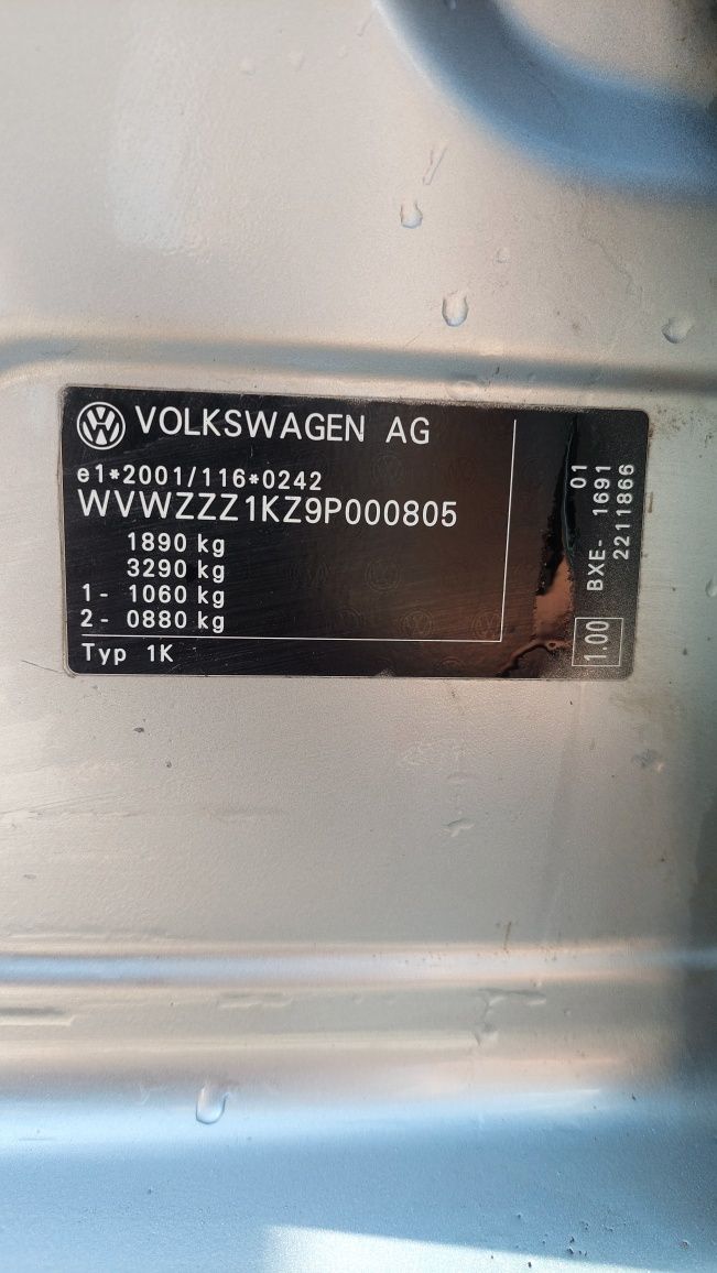 Wolkswagen Golf 1.9 TDI