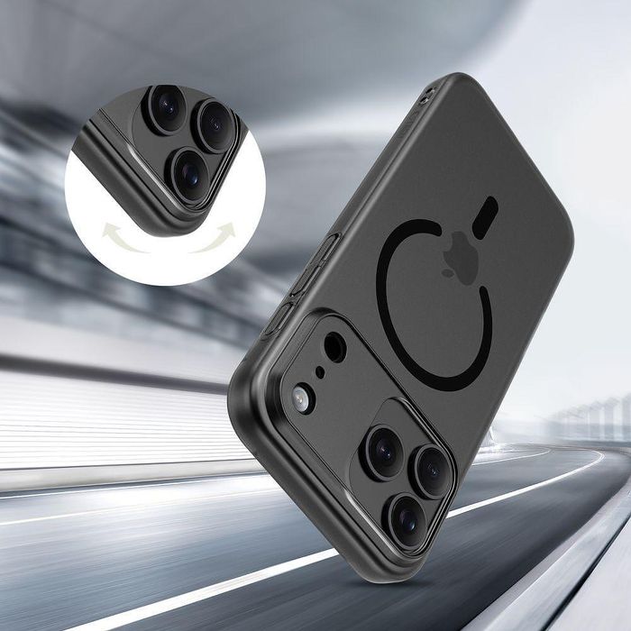 Калъф tech-protect magslim magsafe за iphone 17 pro в матово черно