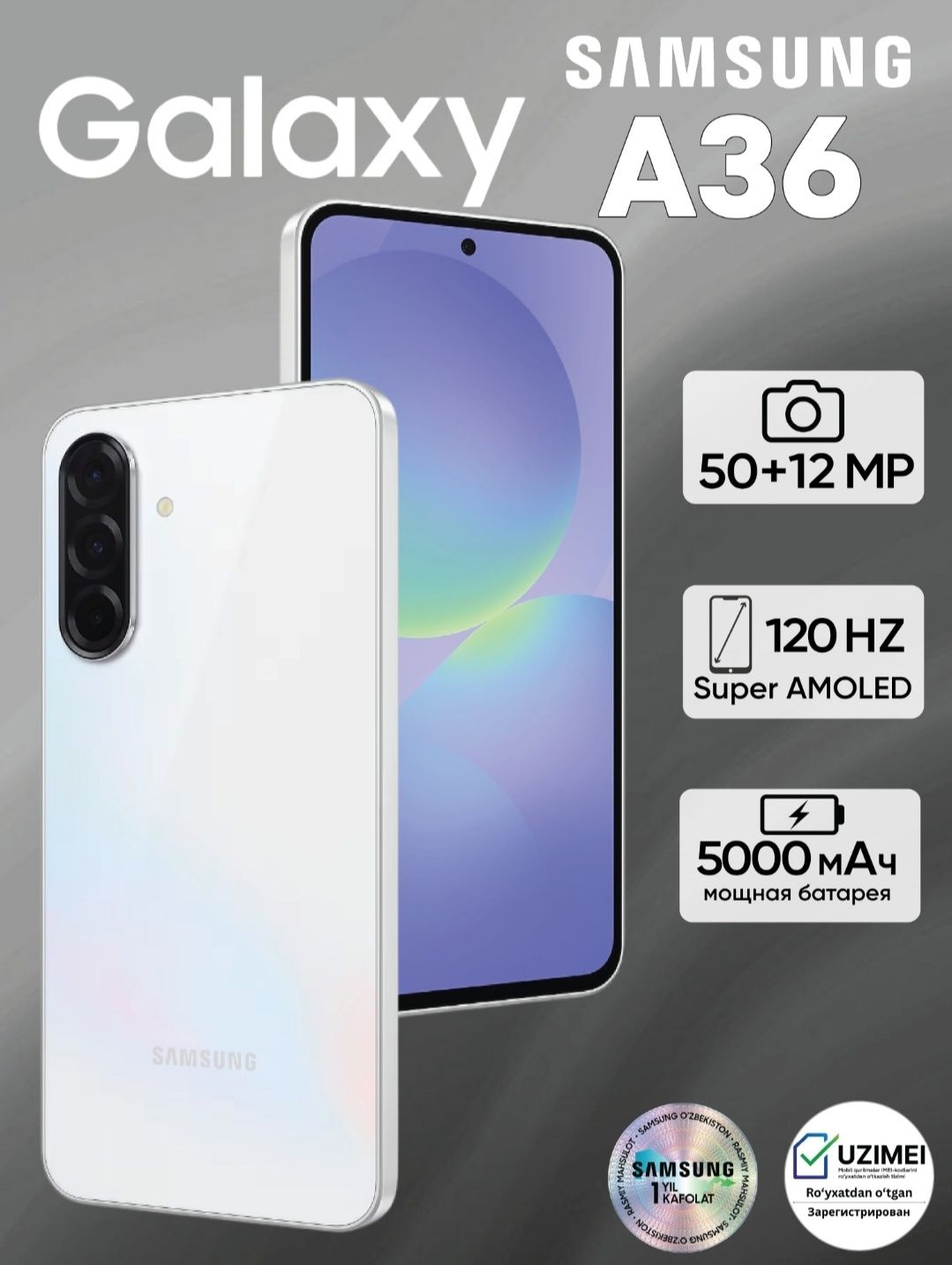 Samsung A06 + airpods sovgʻa
