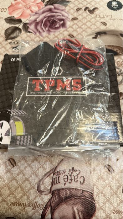 Tpms senzori presiune pneu in capac ventil display mare noi