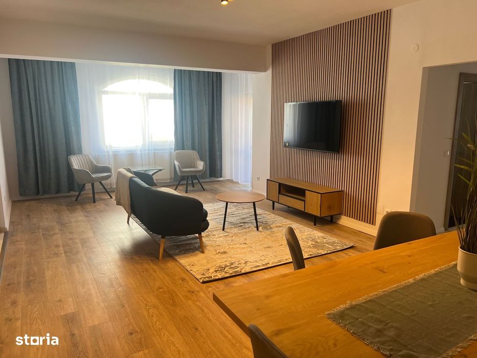 Apartament, 3 camere, 2 bai, mobilat si utilat de LUX, Str. Oituz