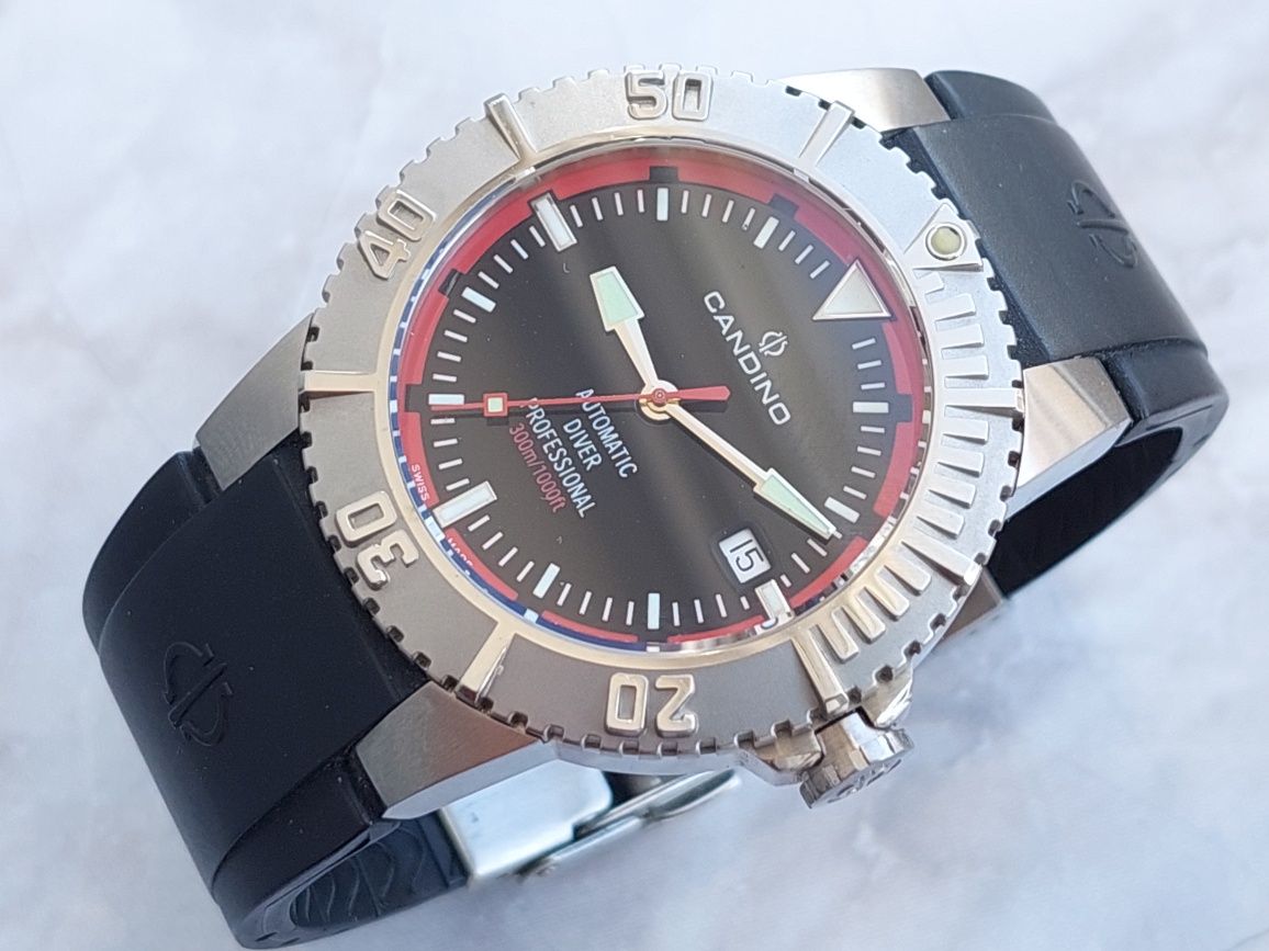 Ceas Candino diver automatic Eta 2824-2 cu 28800ah, colectie, vintage