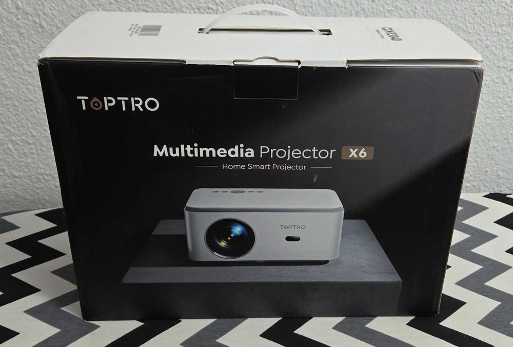 Videoproiector Toptro X6 WiFi6, Android TV & Electric Focus Suport 4K
