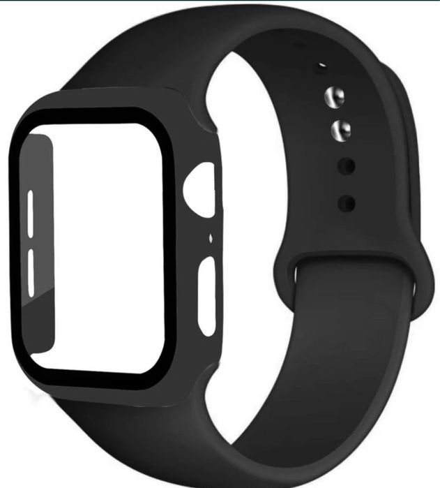 Curea Direct Husa Folie Metalic Magnetica Compatibila Ceas Apple Watch