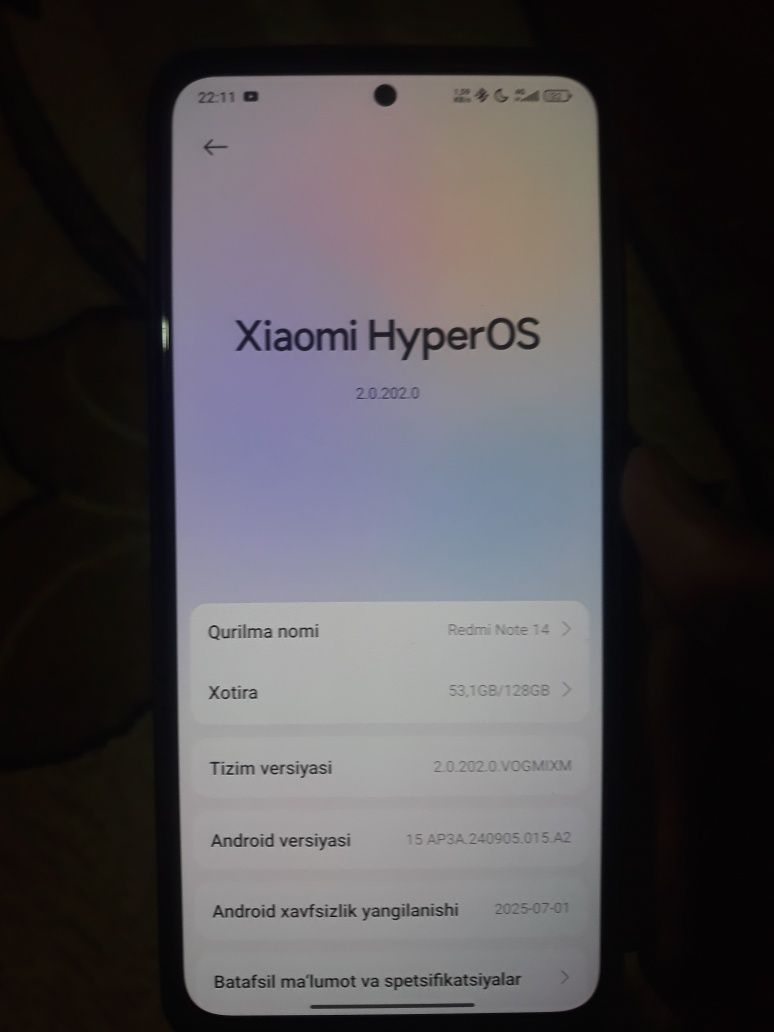Redmi note 14 4g