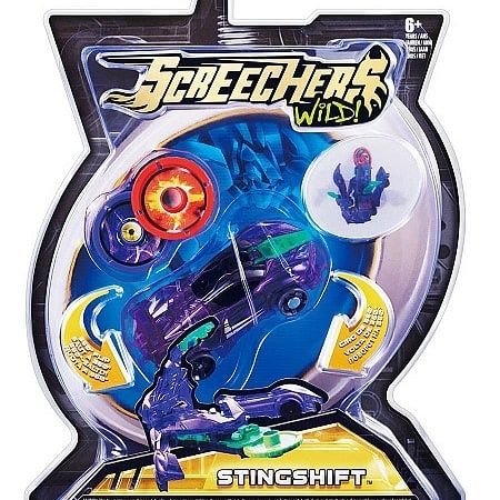 Дикие Скричеры Стингшифт машинкаТрансформер.Screechers Wild Stingshift