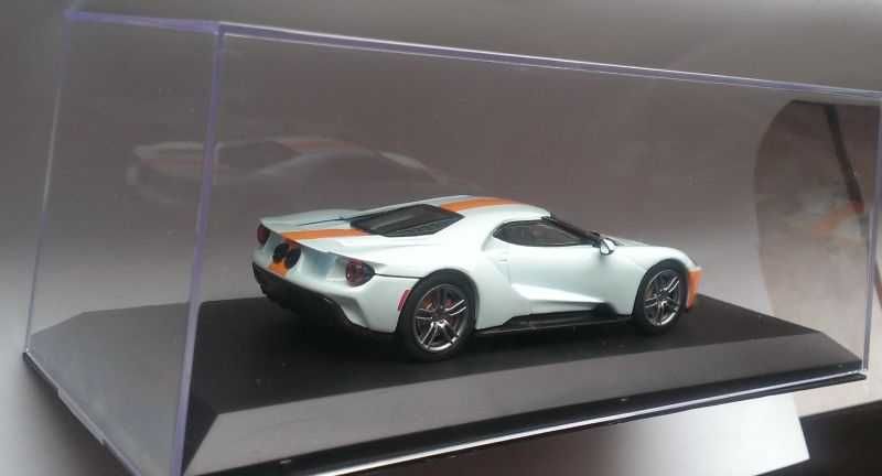 Macheta Ford GT Heritage Edition Gulf 2019 - Greenlight 1/43