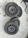 Set jante r16 5x112 cu cauciucuri de iarna