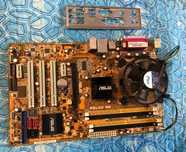 Kit calculator PC Placa de baza ASUS sok.775 + Procesor Pentium 4 la 3