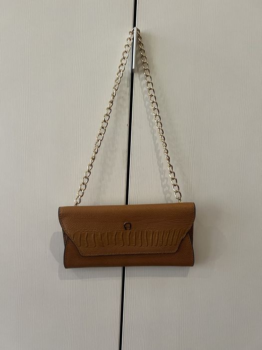 Клъч AIGNER, чанта Marc Jacobs естествена кожа