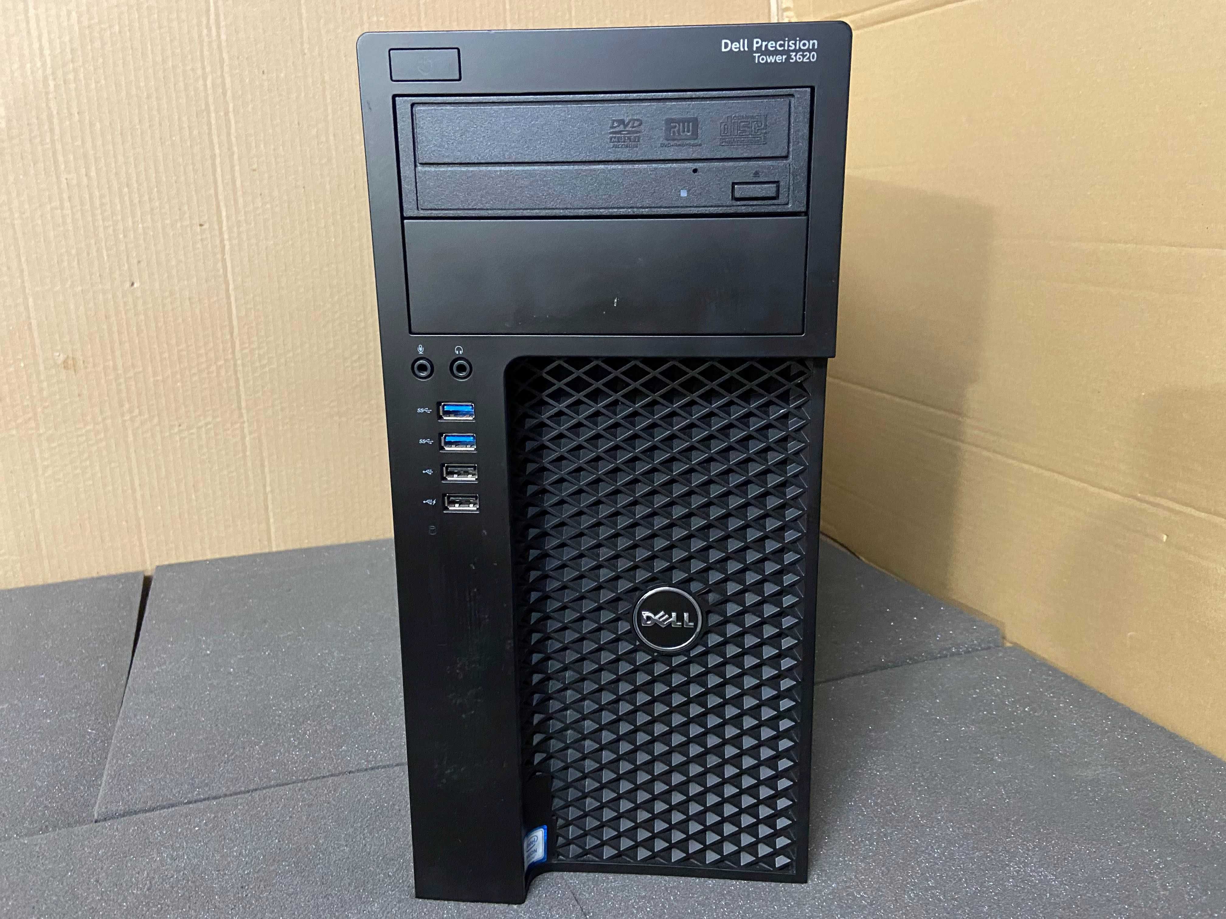 DELL T3620 Xeon E3-1245 v5, 16GB DDR4, 256GB NVMe + 1TB workstation