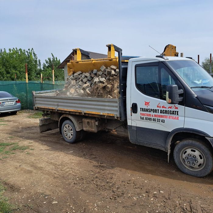 Transportăm Rapid Agregate – Piatra Cubică și Materiale de Construc