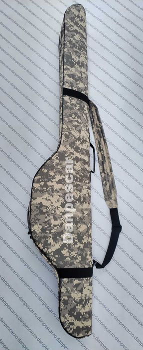 Geanta HUSA RH rigida pt 2 lansete cu 2 mulinete 2 compartimente 150cm