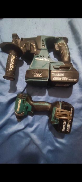 Перфоратор и винтоверти макита