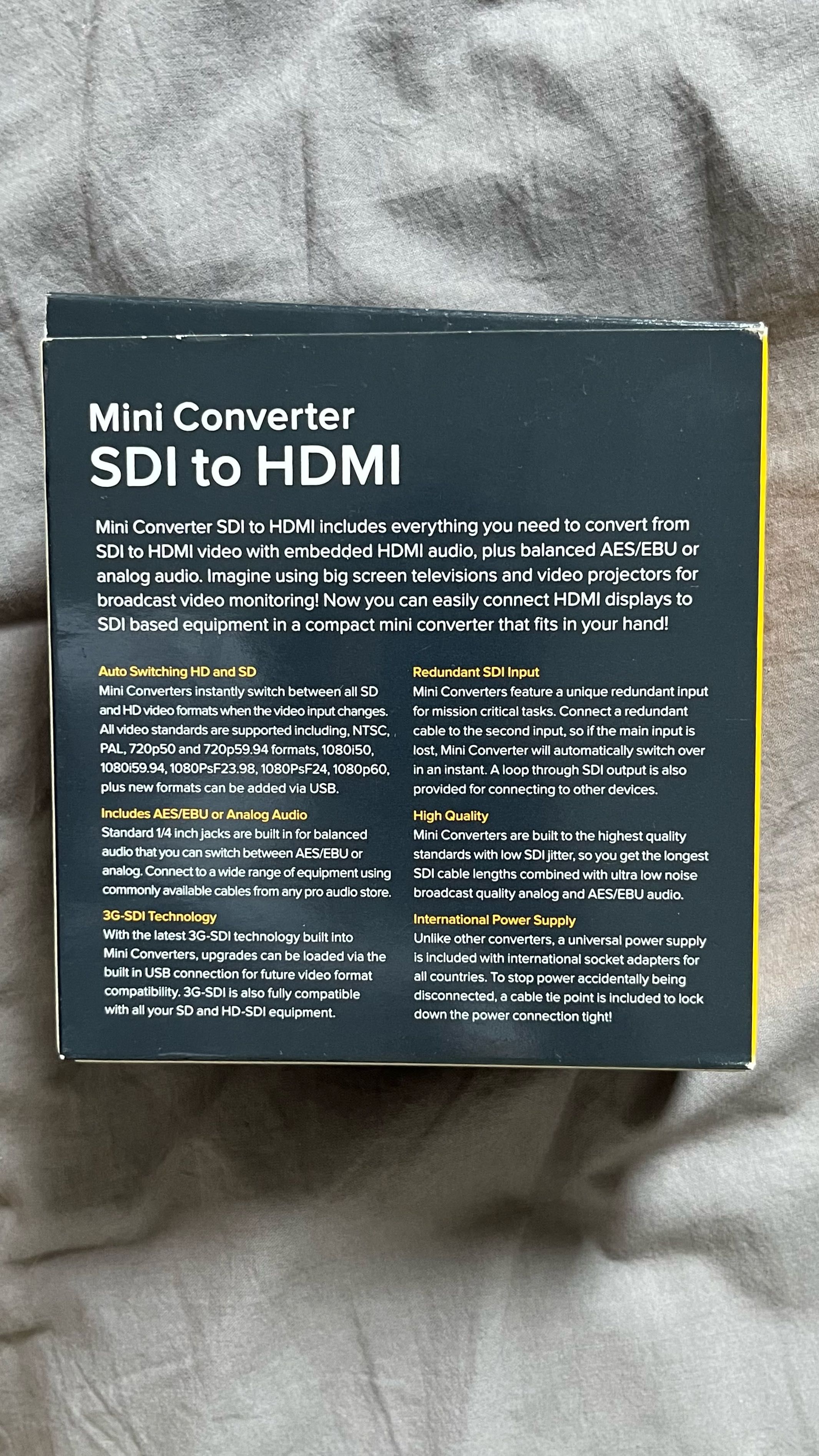 Blackmagic Design Mini Converter SDI to HDMI конвертер