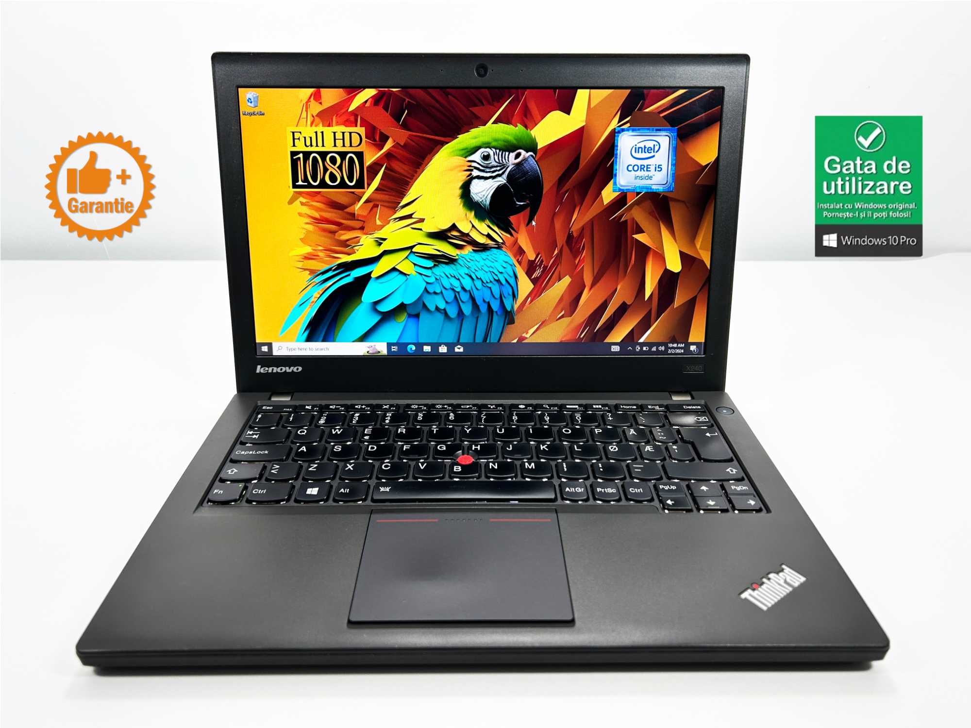 Laptop Lenovo i5 Thinkpad SSD Full HD tast iluminata Garantie