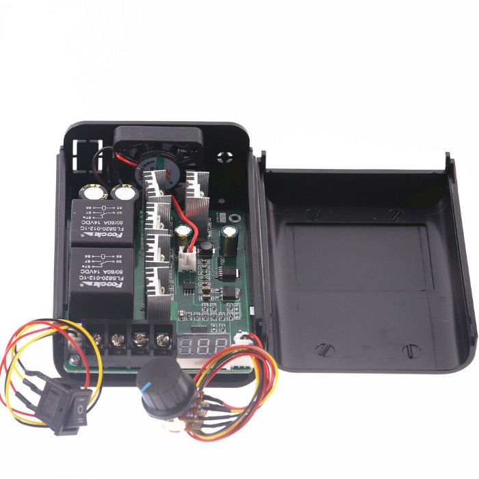 PWM 60A variator turatie DC10-55 schimba sens, cu ventilator! Nou!!