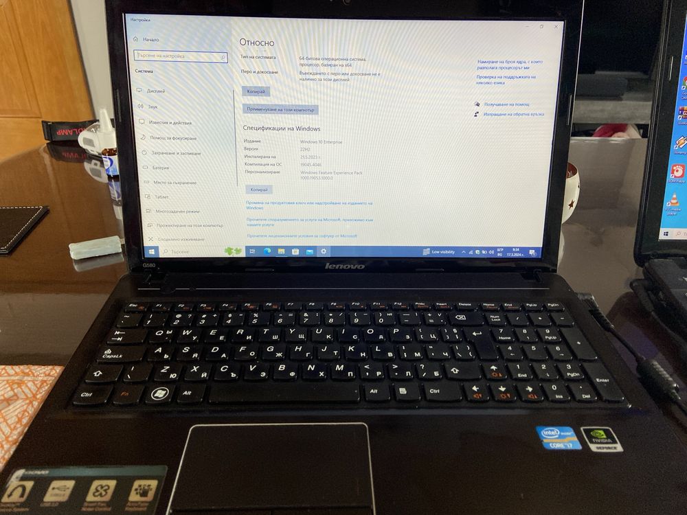 Lenovo G580 1000GB HARD I7