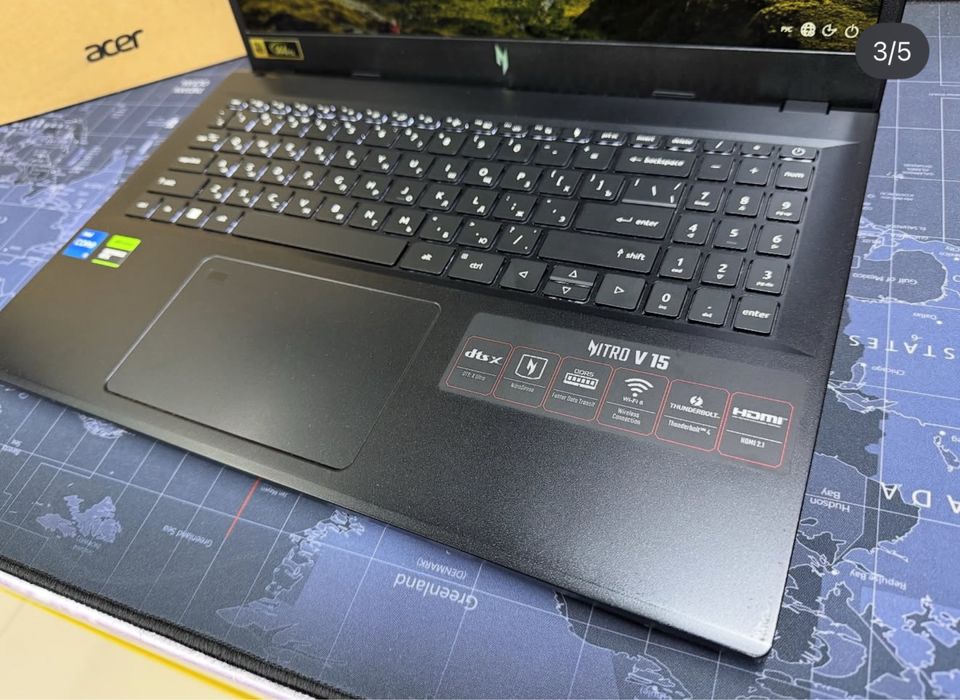 Игровой Ноутбук Acer Nitro V15 Core i5-13420H/16Gb/512Gb/RTX3050 6Gb