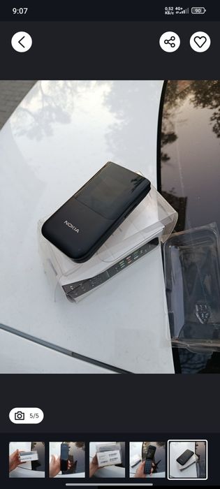 Nokia 2720 flip yengi tel 2ta sim imei otkan