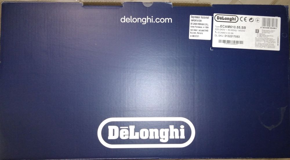 Expresor automat DeLonghi PrimaDona Soul _ sigilat