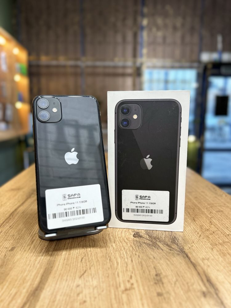 Iphone 11 128gb 82% черный