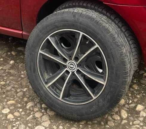 Set 4 jante + 4 anvelope Opel Corsa