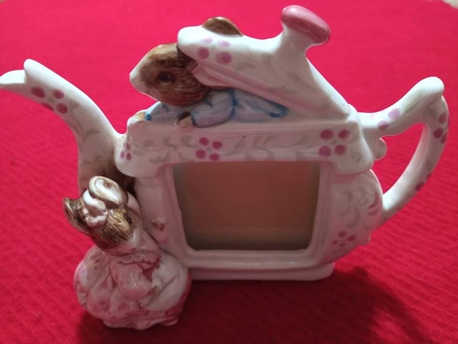 Чайник с 2 зайчета ,фото рамка Frame