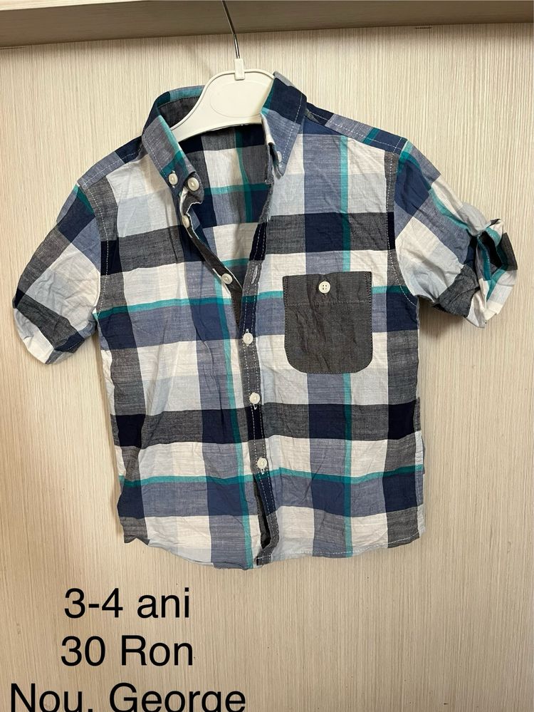 Pantaloni si camasi 98 cm