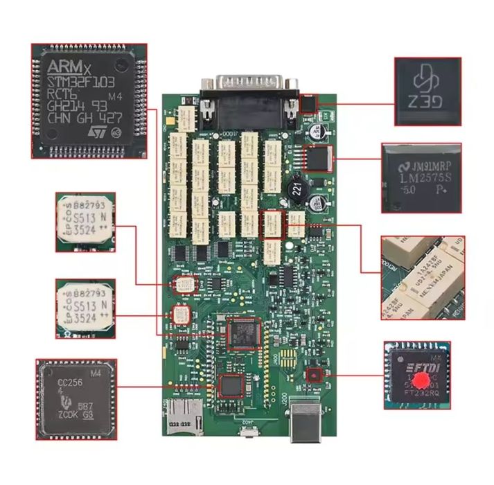 Diagnoza Auto sau Software Autocom/Delphi Firmware 3201 Single Board