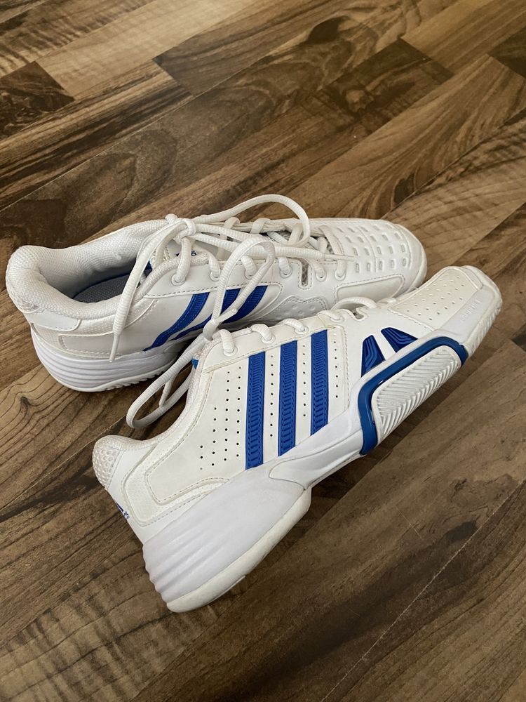 Adidasi Adidas alb-albastru