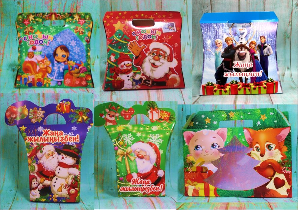 Новогодный коробка