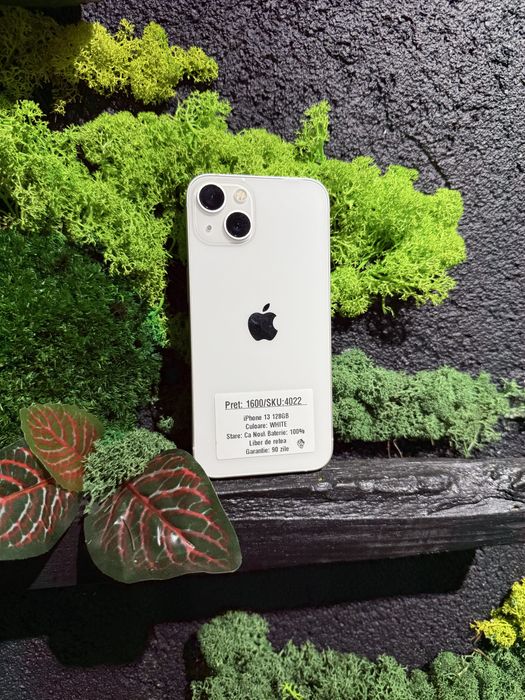 iPhone 13 128gb Starlight Neverlocked 100% /Fact+Garantie