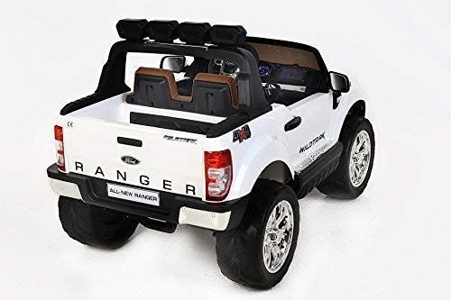 Masinuta electrica Kinderauto Ford Ranger 4x4 180W DELUXE #Alb