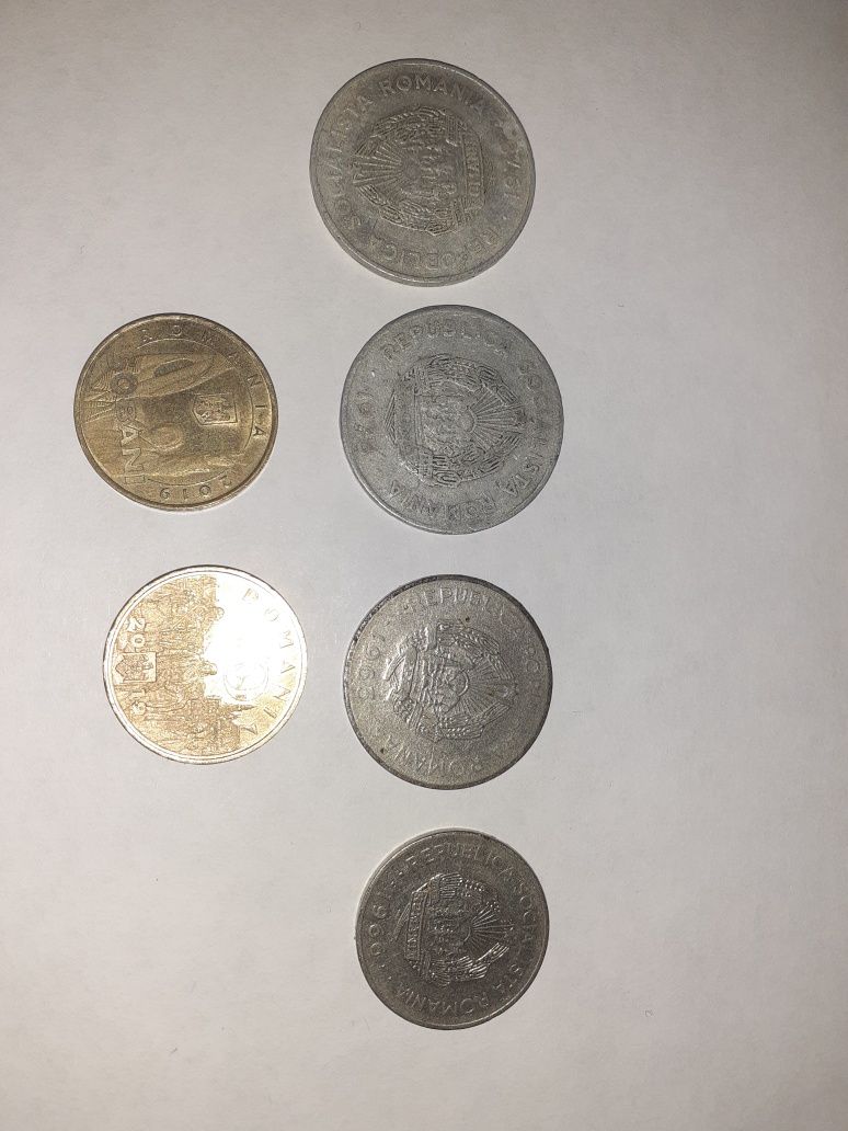 Vând monede colecție preț 5000 lei