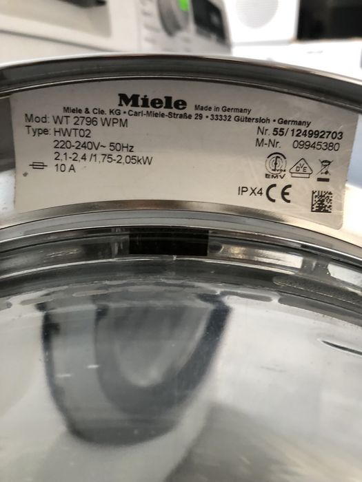 Пералня със сушилна Miele WT 2796 WPM