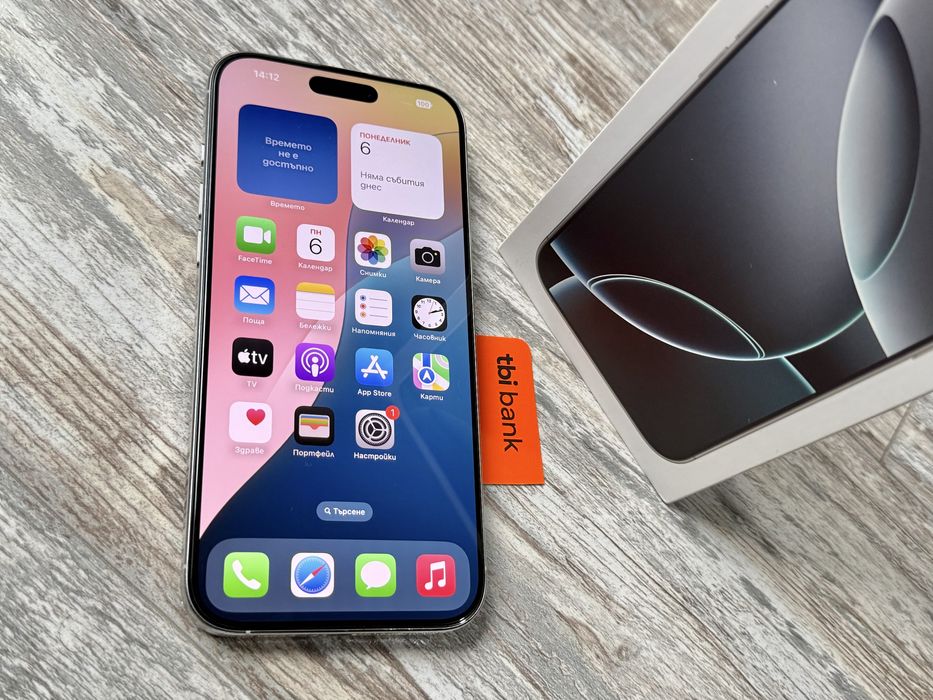 Iphone 16 Pro Max 256 GB - 100 % Battery White